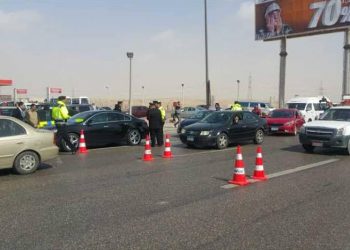 المرور : نشر سيارات اﻹغاثة على الطرق السريعة بعد سقوط أمطار 2