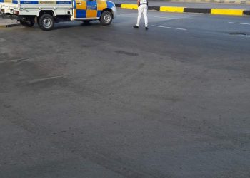 غلق طريق الكورنيش بالإسكندرية لمنع تجمعات المواطنين 3