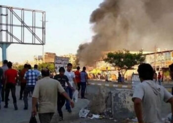 انفجار في الكاظمية العراقية شمالي العاصمة بغداد 4
