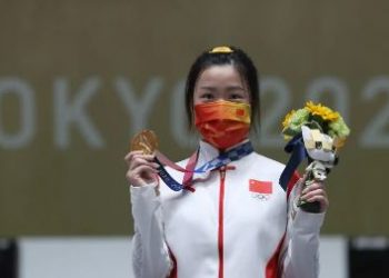اللاعبة يانج تشيان - أول ميدالية ذهبية في طوكيو 2020