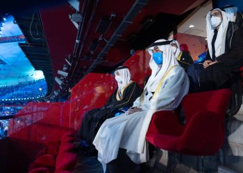 الشيخ محمد بن زايد يحضر حفل افتتاح دورة الألعاب الأولمبية الشتوية 1