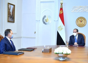 السيسي يجتمع بـ وزير الداخلية اللواء محمود توفيق 4