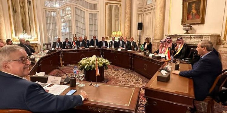 نص البيان الختامي لاجتماع لجنة الاتصال العربية بشأن سوريا في القاهرة 1