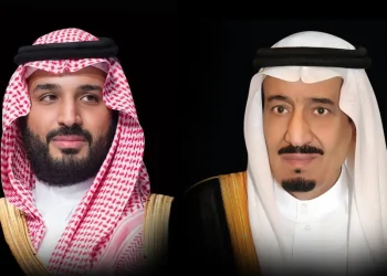 الملك السعودي وولي عهده