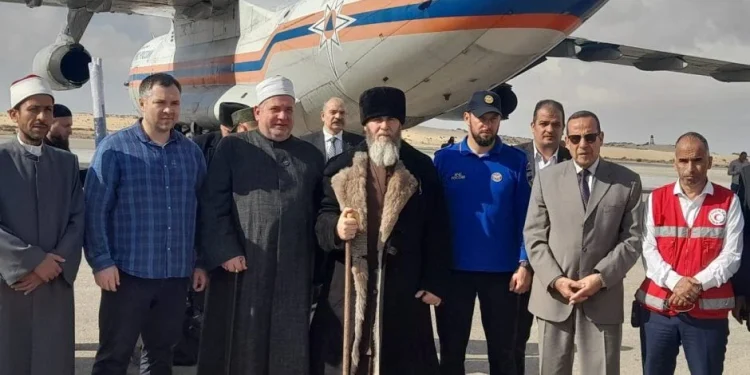 مفتي الشيشان يشكر الرئيس السيسى على الدعم المقدم لقطاع غزة