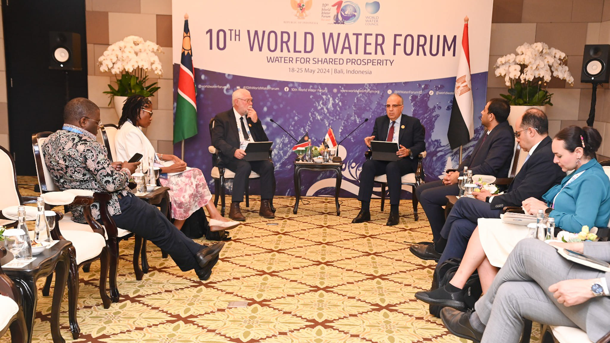 وزير الري: الحرص على استمرار التعاون مع ناميبيا في مجال الإدارة المستدامة للموارد المائية 2
