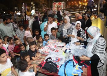 مؤسسة دليل الخير ترسم الفرحة على وجوه الأطفال وذوى الهمم وتوزيع ملابس العيد بالمجان 1