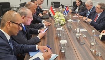 وزير الخارجية يبحث مع نظيره الكوبي تبادل الرؤى بشأن الحرب على غزة 2