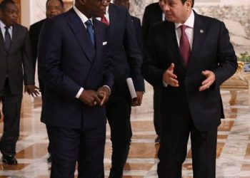 السيسي ونائب رئيس جمهورية غينيا الاستوائية