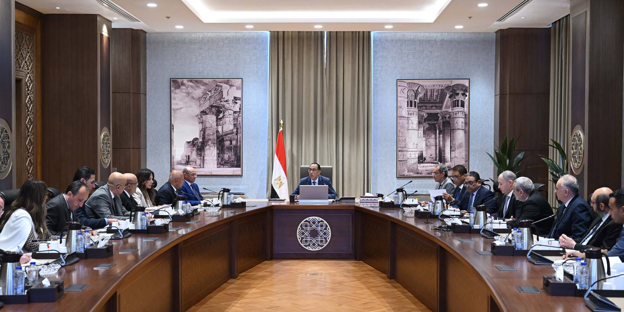 مصطفى مدبولي يتابع موقف عمل شركات النقل العاملة بنظام تكنولوجيا المعلومات في مصر 2